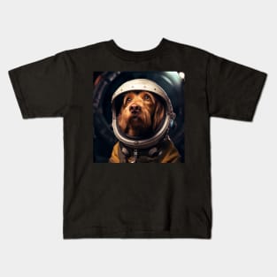 Astro Dog - Wirehaired Vizsla Kids T-Shirt